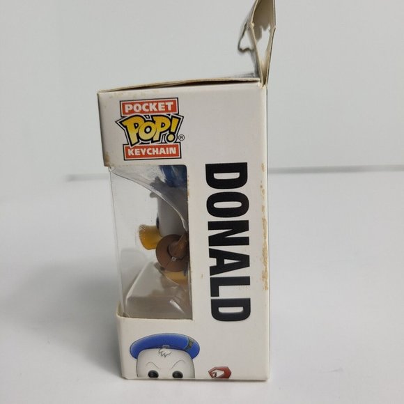Funko Pocket Pop Keychain Disney Kingdom Hearts Donald Duck Key Ring New - Picture 5 of 16